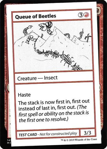 Queue of Beetles 61