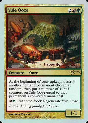 Yule Ooze 11, carta de Magic: The Gathering de Happy Holidays