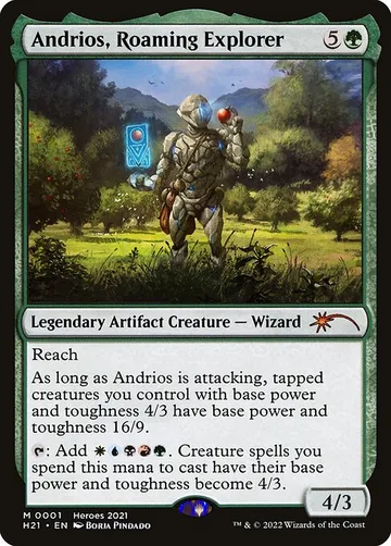 Andrios, Roaming Explorer 1
