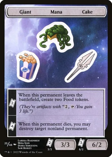 Giant Mana Cake 25