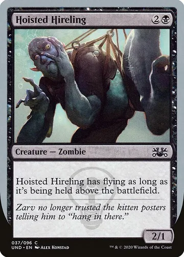 Hoisted Hireling 37