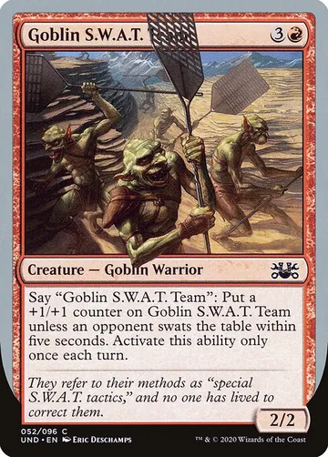Goblin S.W.A.T. Team 52