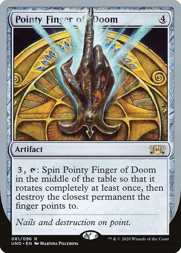 Pointy Finger of Doom 81