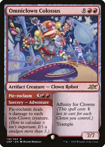 Omniclown Colossus // Pie-roclasm 116