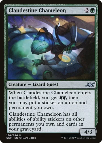Clandestine Chameleon 134