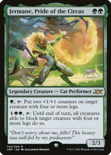 Jermane, Pride of the Circus 144