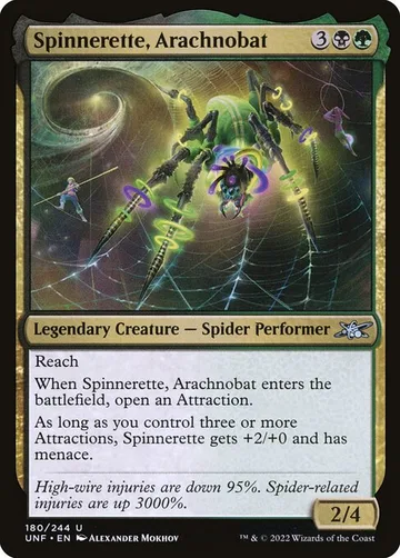 Spinnerette, Arachnobat 180