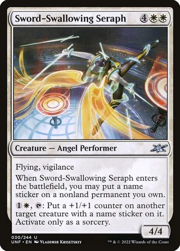 Sword-Swallowing Seraph 30