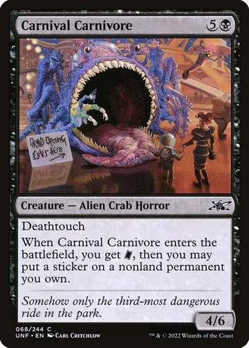 Carnival Carnivore 68