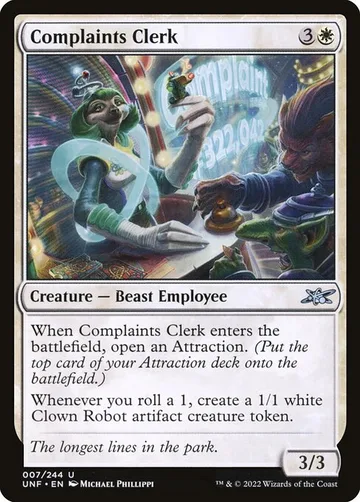 Complaints Clerk 7