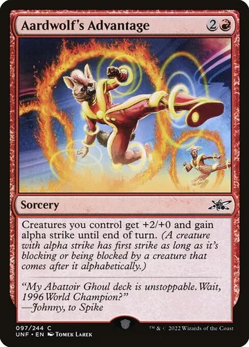 Aardwolf's Advantage 97
