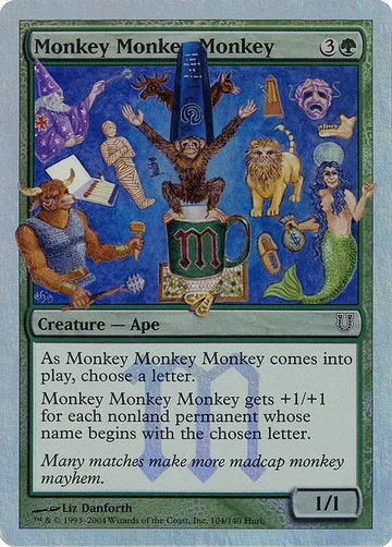 Monkey Monkey Monkey