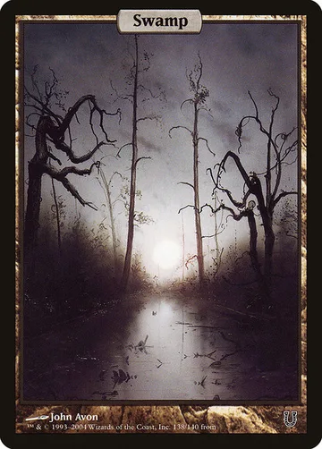 Swamp 138, carta de Magic: The Gathering de Unhinged