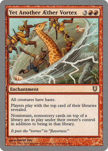 Yet Another Aether Vortex 91, carta de Magic: The Gathering de Unhinged
