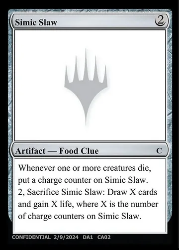 Simic Slaw CAb
