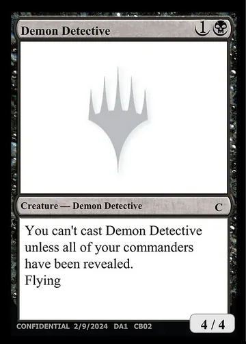 Demon Detective CB02a