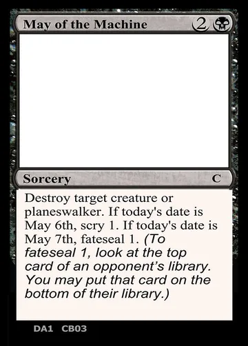 May of the Machine CB03