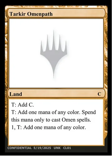 Tarkir Omenpath CL01
