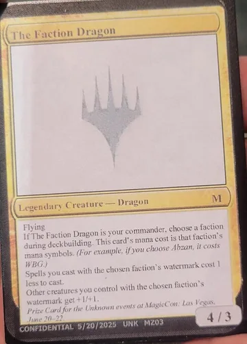 The Faction Dragon MZ03a