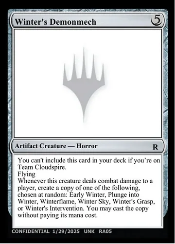 Winter's Demonmech RA05c