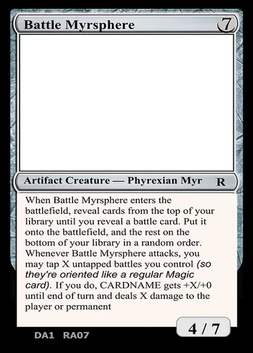 Battle Myrsphere RA07a