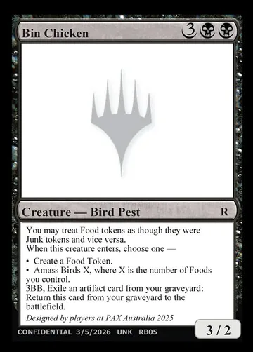 Bin Chicken RB05c
