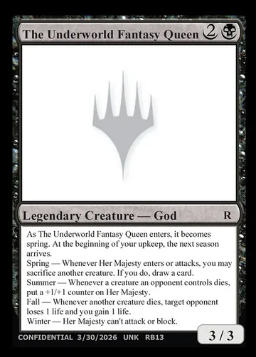 The Underworld Fantasy Queen RB13b