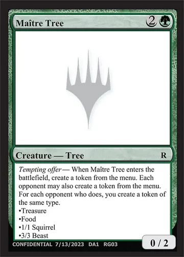 Maître Tree RG03a