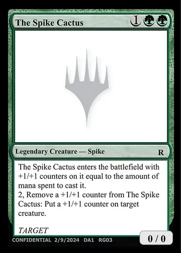 The Spike Cactus RG03e