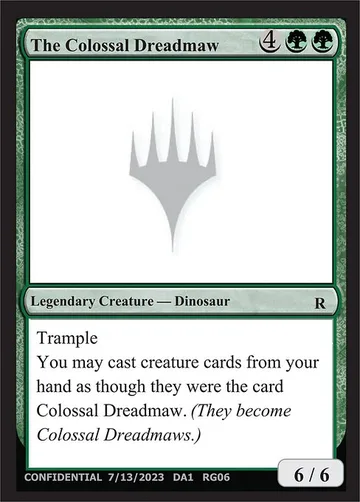 The Colossal Dreadmaw RG06b