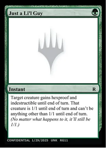 Just a Li'l Guy RG11a