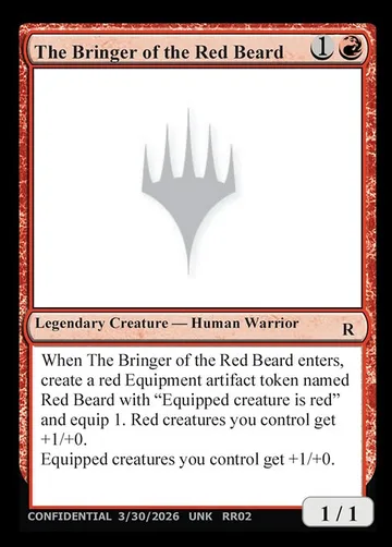 The Bringer of the Red Beard RR02a