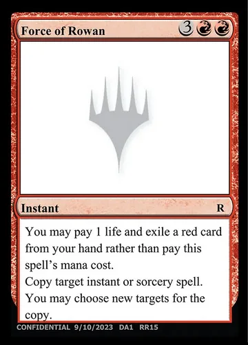 Force of Rowan RR15