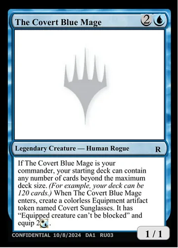 The Covert Blue Mage RU03c