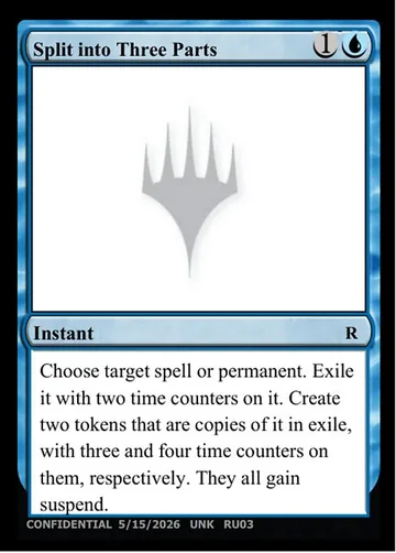 Split into Three Parts RU03f