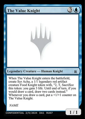 The Value Knight RU07a