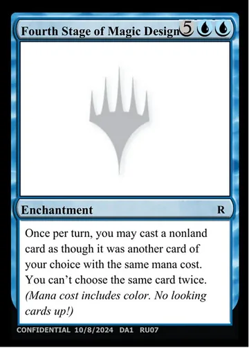 Fourth Stage of Magic Design RU07b