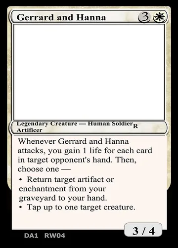Gerrard and Hanna RW04a