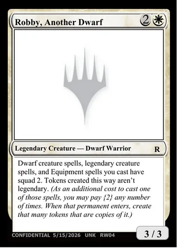 Robby, Another Dwarf RW04g