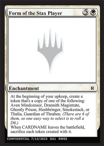 Form of the Stax Player RW05b