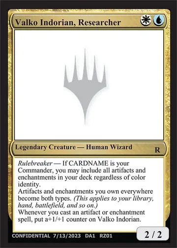Valko Indorian, Researcher RZ01c