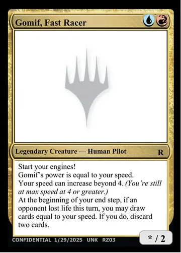 Gomif, Fast Racer RZ03i