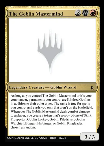 The Goblin Mastermind RZ04w