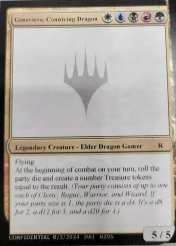 Genevieve, Conniving Dragon RZ05a