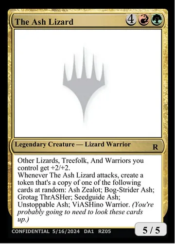The Ash Lizard RZ05c