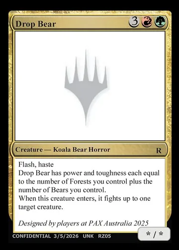 Drop Bear RZ05n
