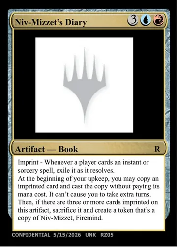 Niv-Mizzet's Diary RZ05p