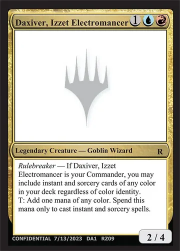 Daxiver, Izzet Electromancer RZ09