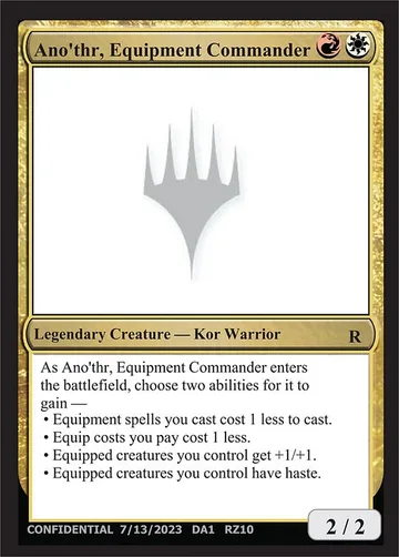 Ano'thr, Equipment Commander RZ10