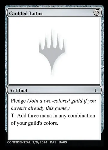 Guilded Lotus UA05b